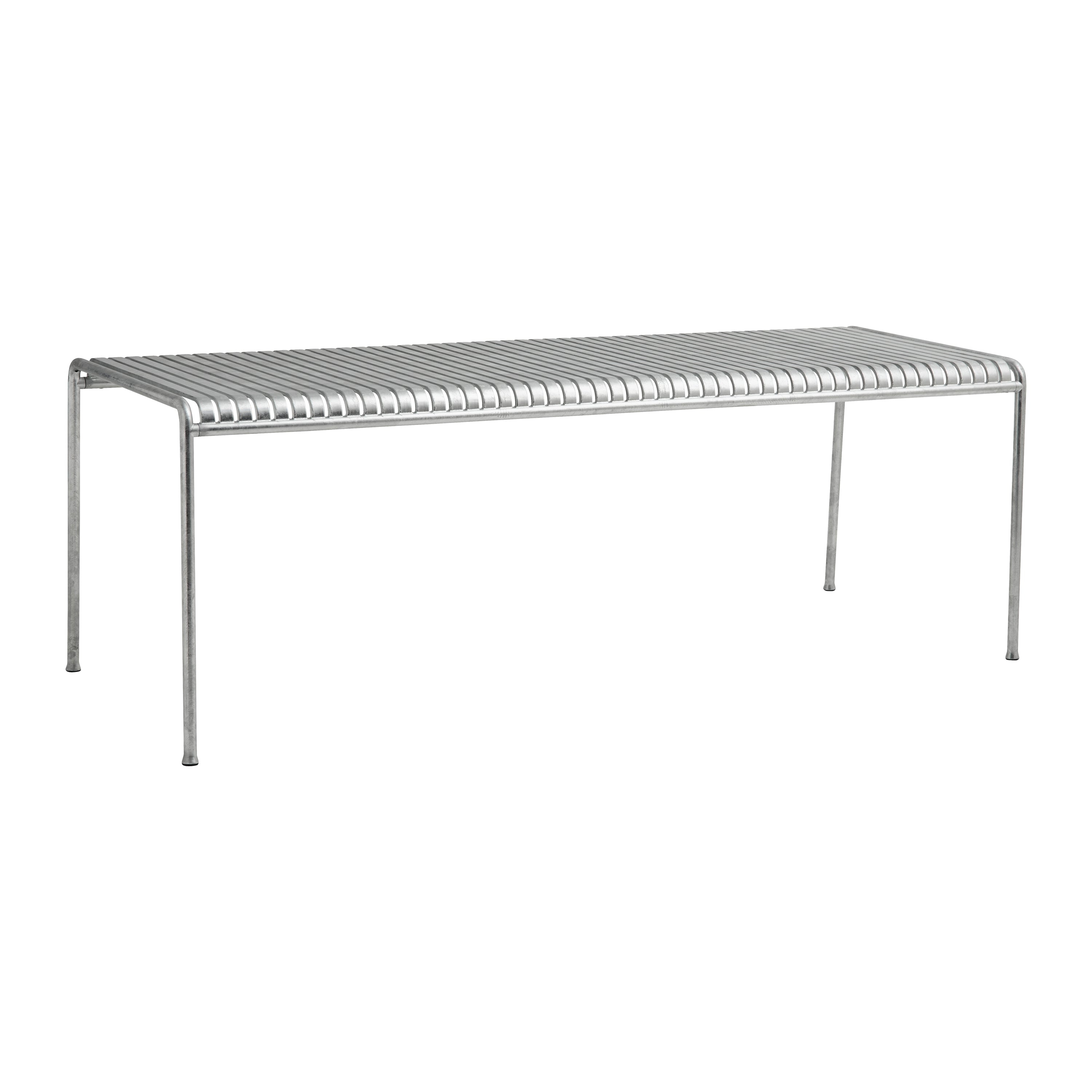 HAY Palissade Tuintafel 220 x 90 cm - Gegalvaniseerd Staal
