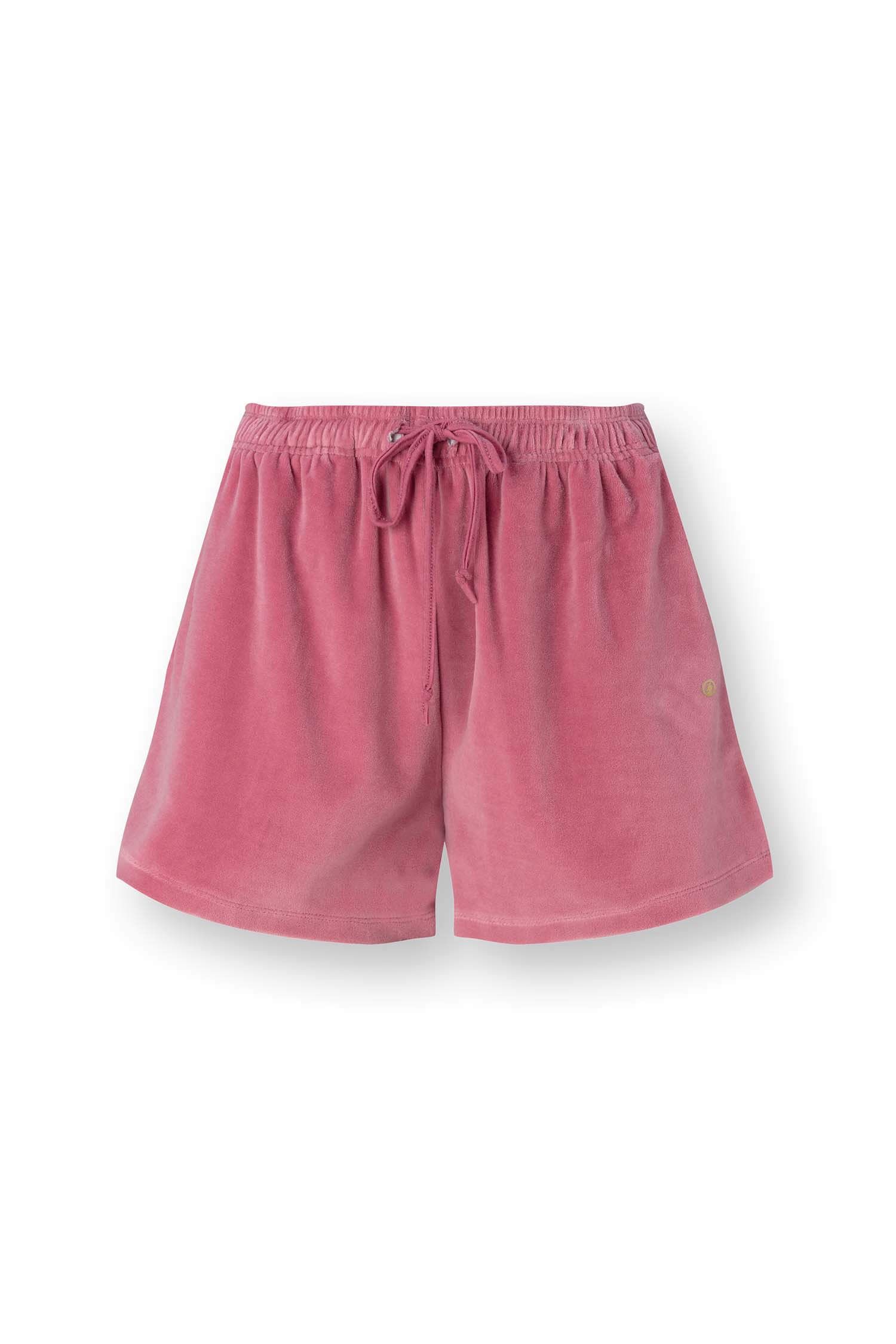Bisou Short Trousers Velvet Pink