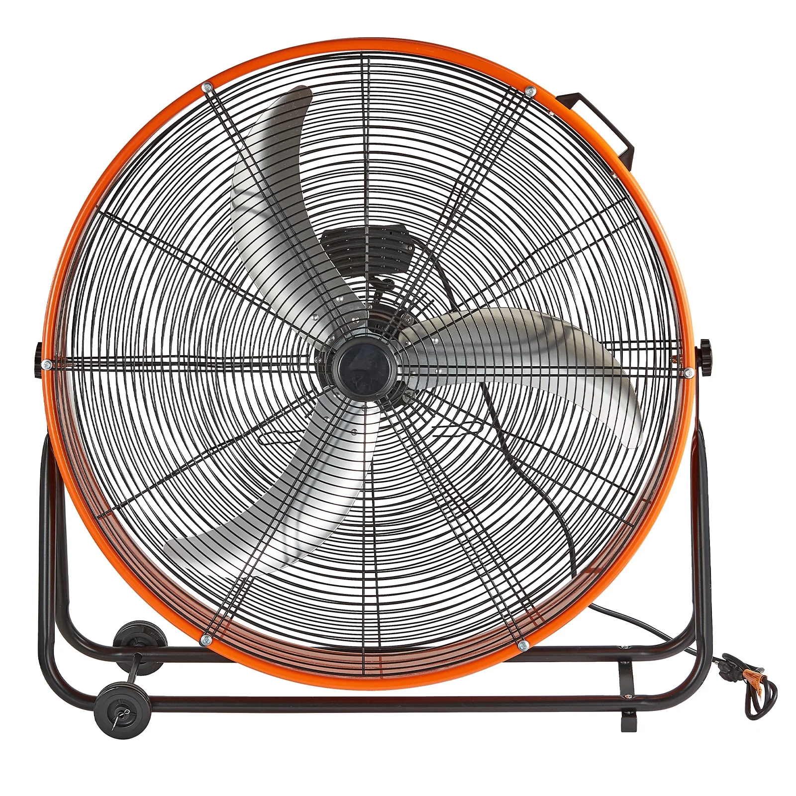 KFFKFF Industrial Drum Fan, 30 Inch with High Speed, 3-Speed 13000CFM, Heavy Duty for Commercial Purposes, 360° Flexible Tilt Mechanism, Ideal for Warehouse, Workshop, Factory, and Basement - Image 9