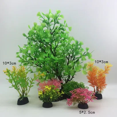 Fish Tank Decoration Simulation Water Plant Artificial Aquarium Landscaping Decor