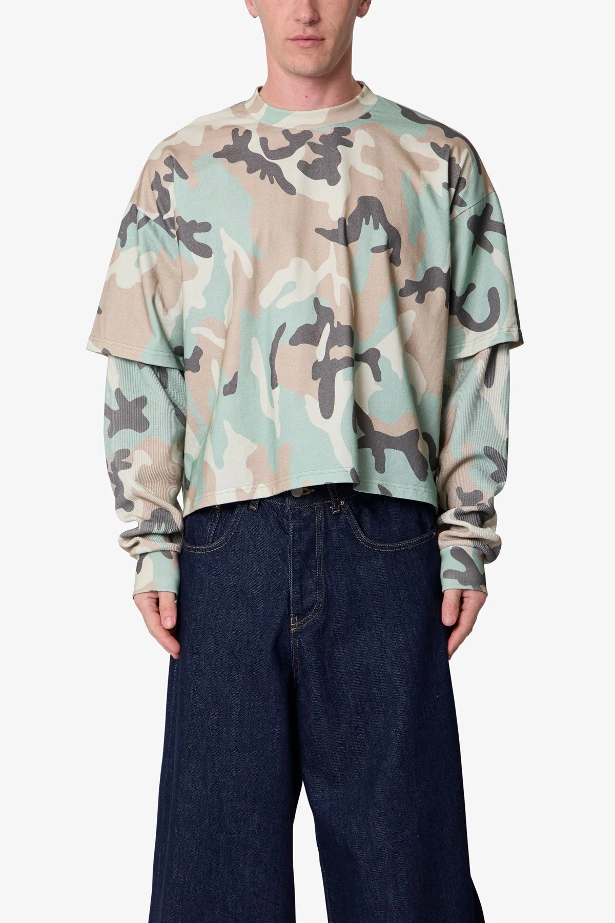 Layered Thermal L/S Tee - Camo