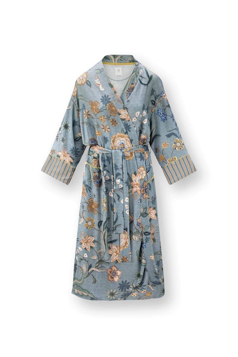 Noa Kimono Safari Bloom Blue