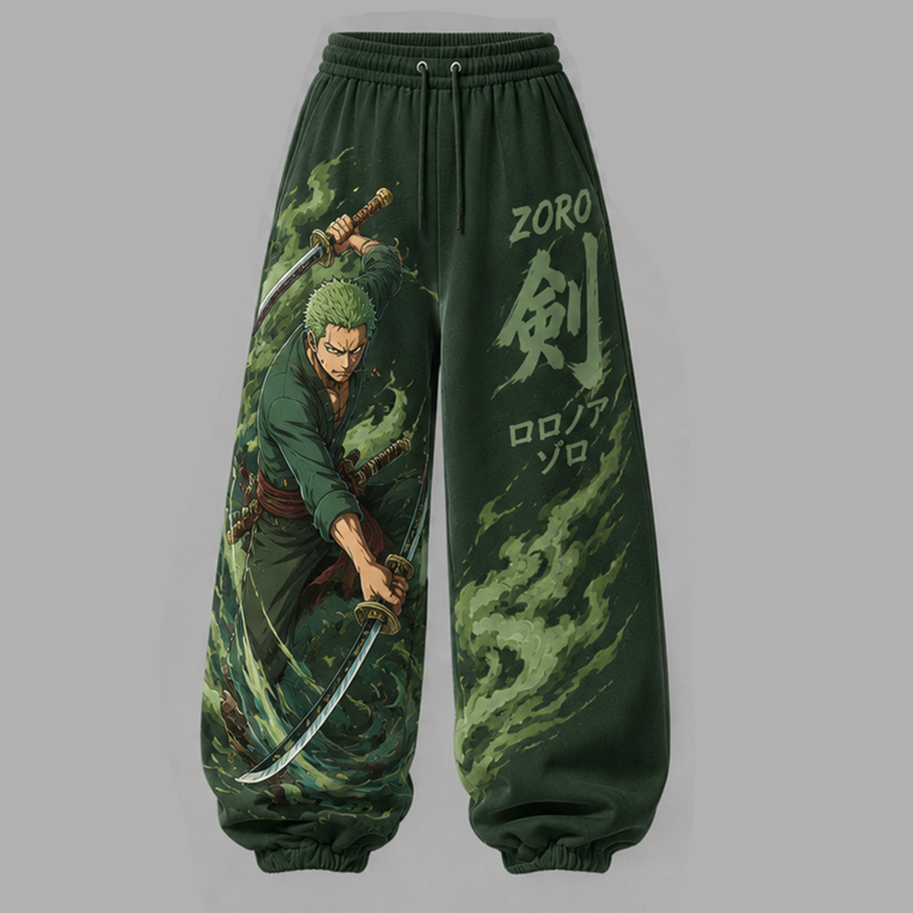 One Piece Cropped Long Sleeve Hoodie & High Waist Jogger Pants Two Piece TeeThreads Sustain the Scene with Custom Apparel