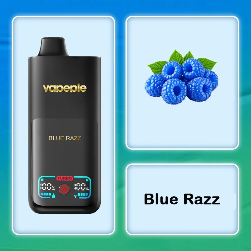 Blue Razz-VAPEPIE Mega 70.000 Züge