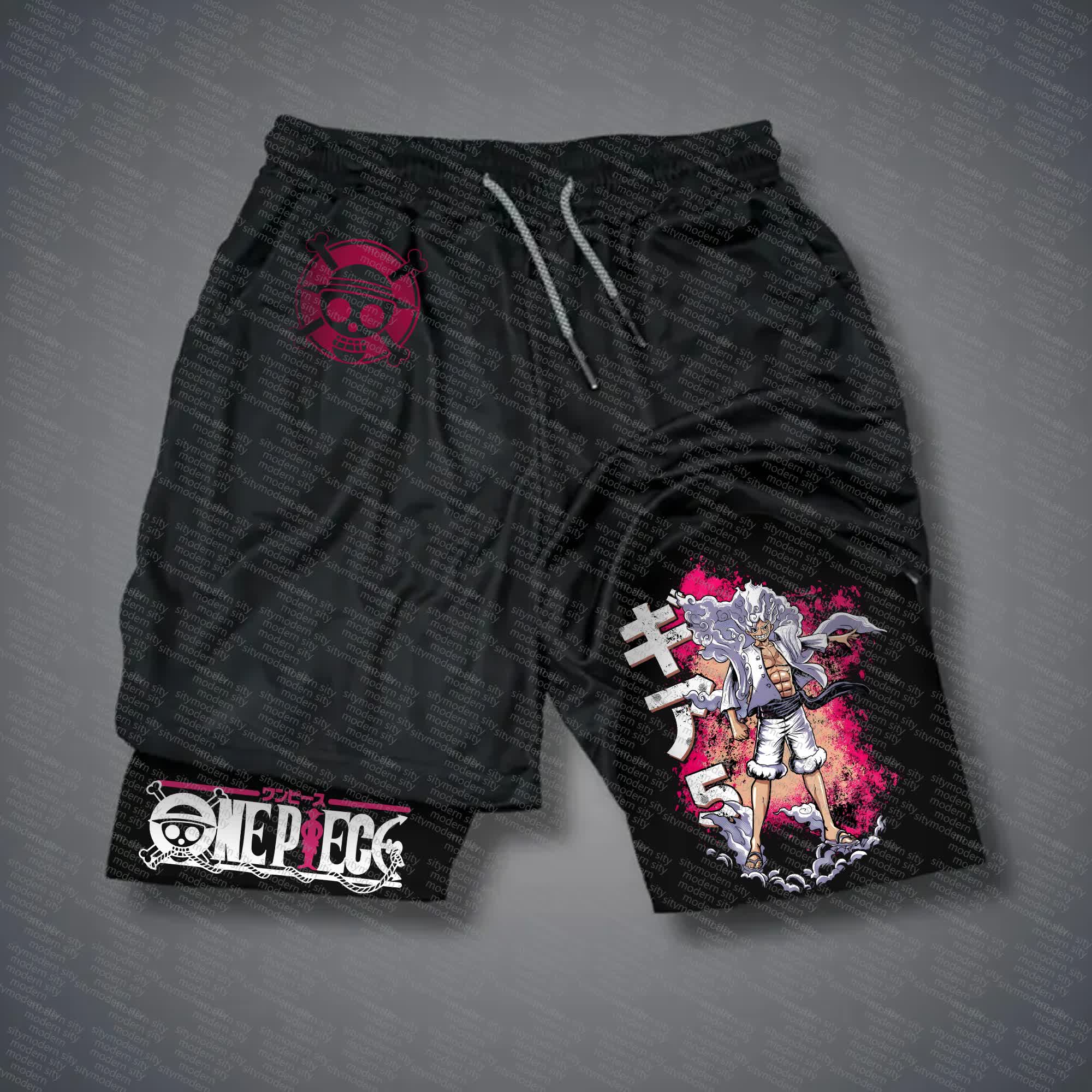 Unisex Casual Anime Streetwear Shorts | Comicssoul