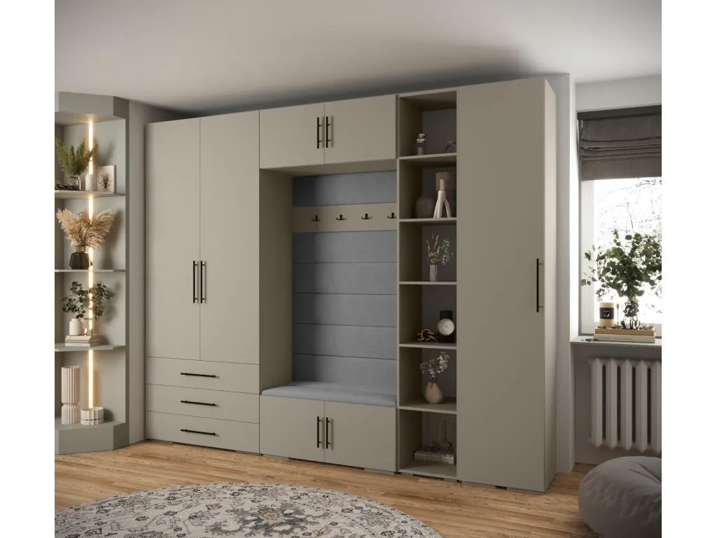 Decounico 3 armario con puertas batientes 236.7/290/47