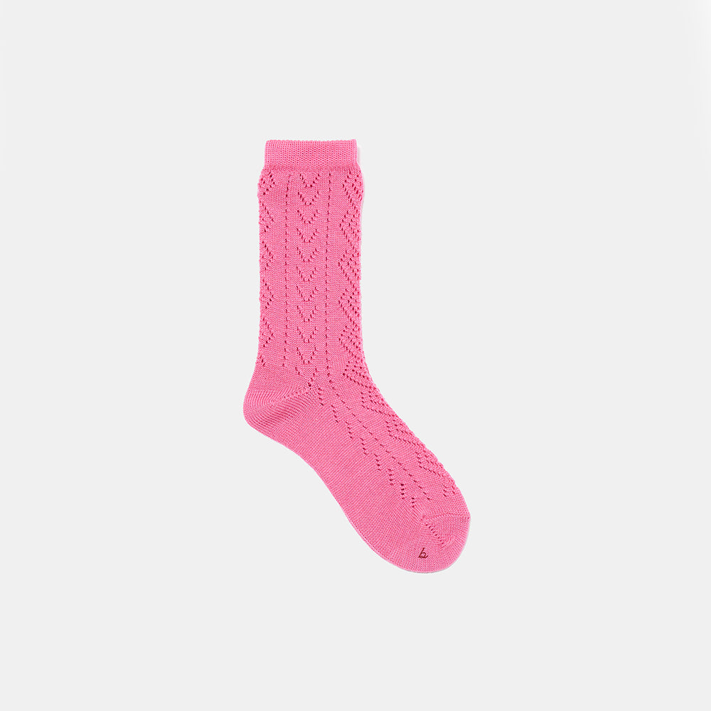 Babaco - Chaussettes Eyelet - Rose