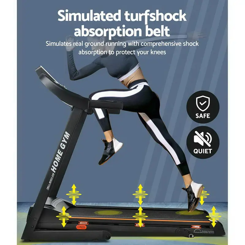 Everfit Electric Hydraulic Folding Treadmill With 420mm Running Belt - Image 6 Everfit Electric Hydraulic Folding Treadmill With 420mm Running Belt - Image 6