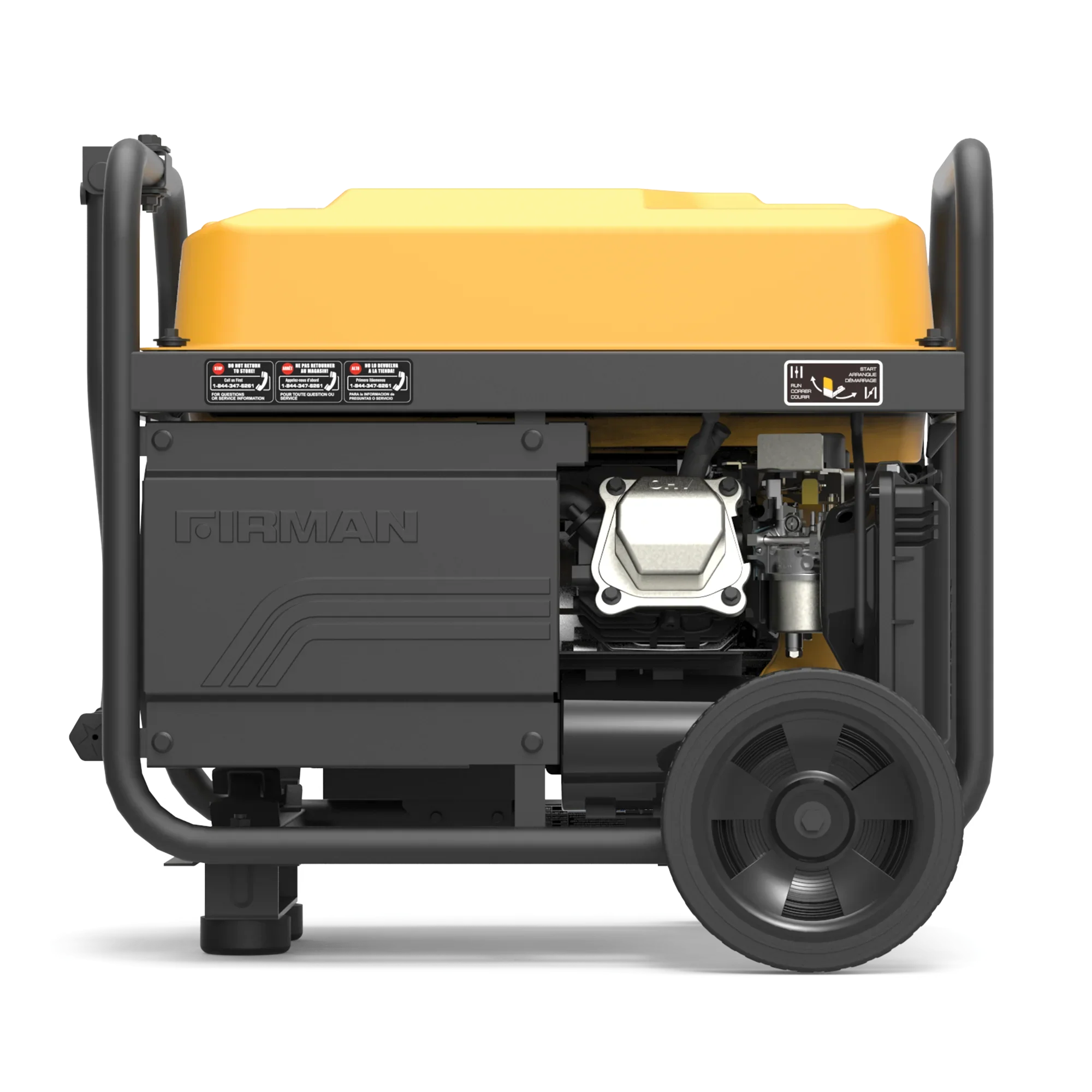 FIRMAN P03628 4550/3650 Watt Portable Gas Generator, Remote start & CO Alert