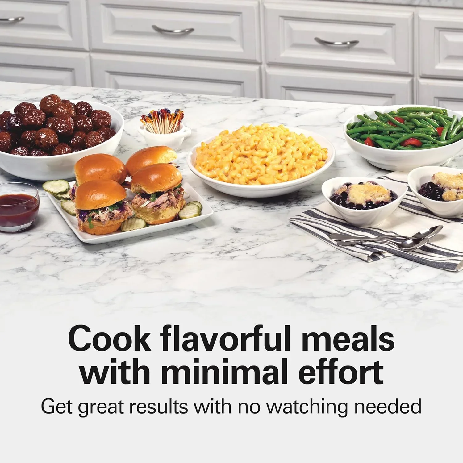 Slow Cooker Extra Large 10 Quart Stay or Go Portable With Lid Lock