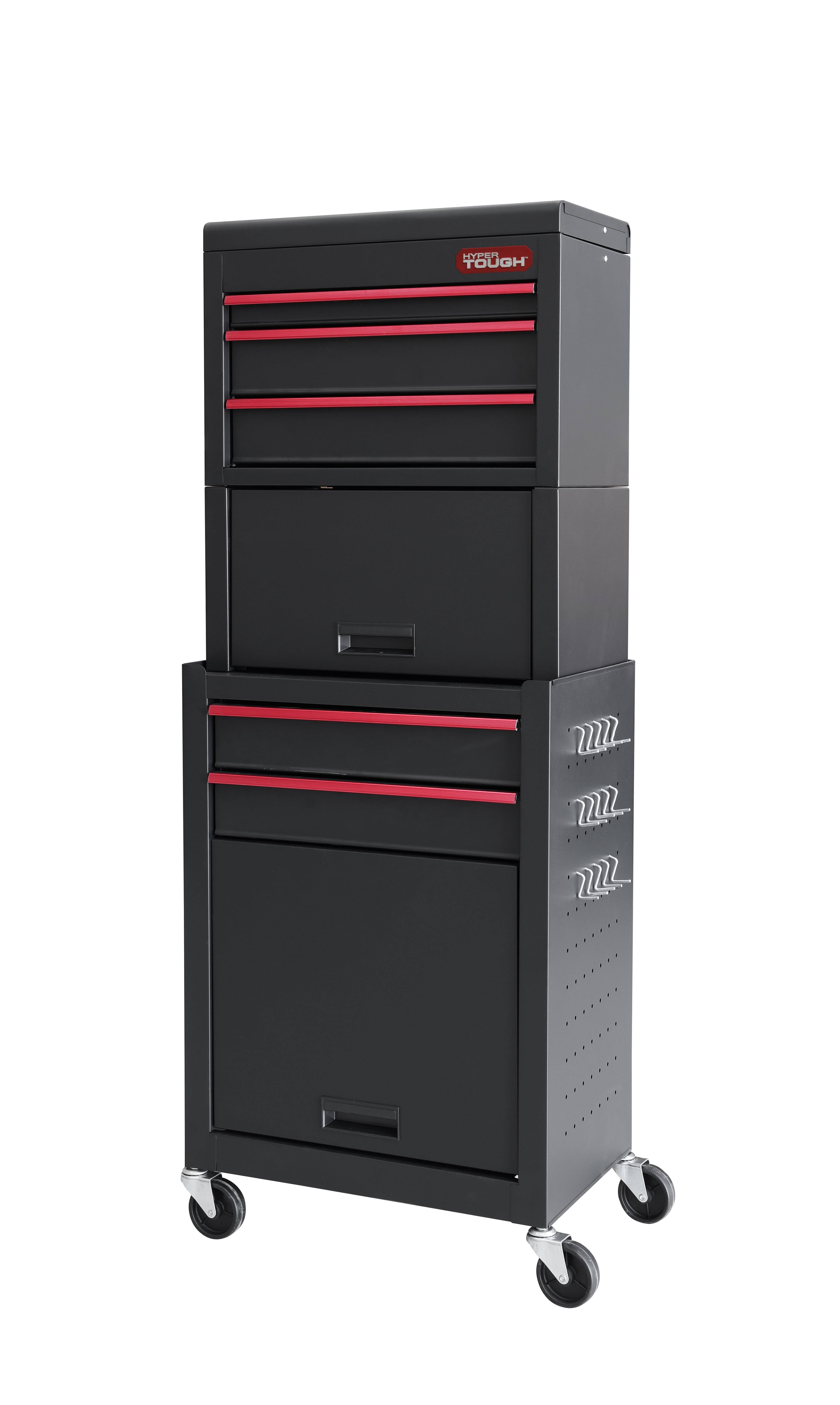 Hyper Tough 20-in 5-Drawer Rolling Tool Chest Cabinet Combo