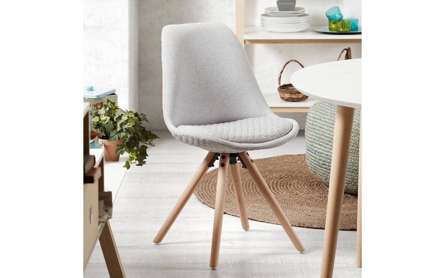 Kave Home Doc Vloerkleed Ø 150 cm