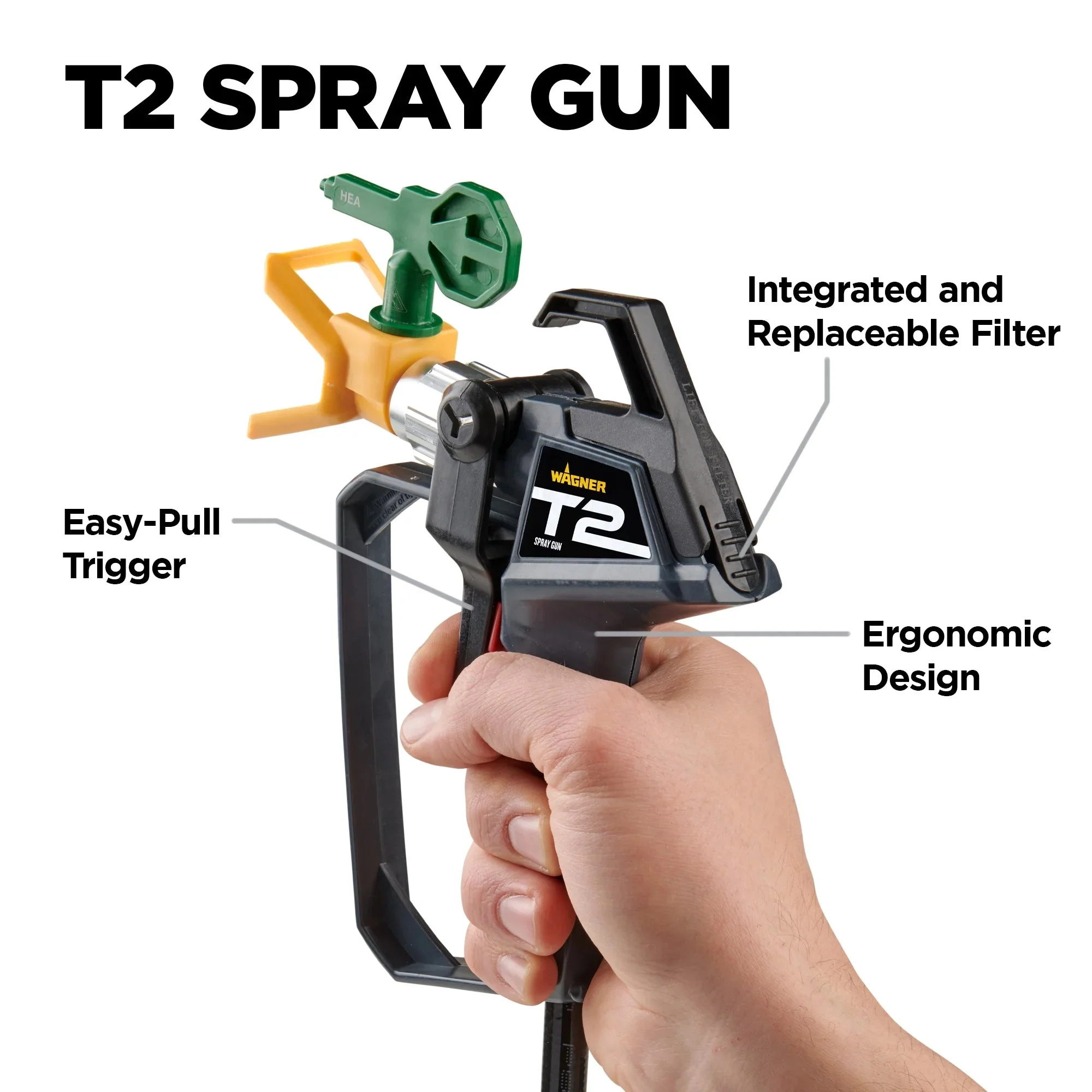 Wagner High Efficiency Airless 1.5 Gallon Power Tank Paint/Stain Sprayer - Control Pro 130 - Image 12 Wagner High Efficiency Airless 1.5 Gallon Power Tank Paint/Stain Sprayer - Control Pro 130 - Image 12