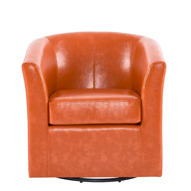 Christopher Knight Home Daymian Swivel Club Chair - Dimensions: 29" D x 30.2" W x 30.5" H
