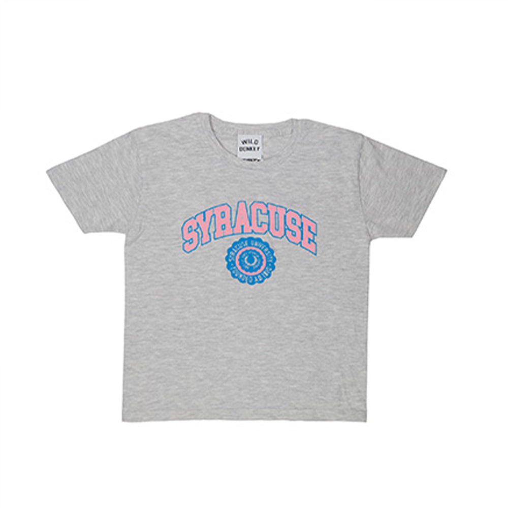 Wild Donkey - T-shirt Syracuse Beach - Gris
