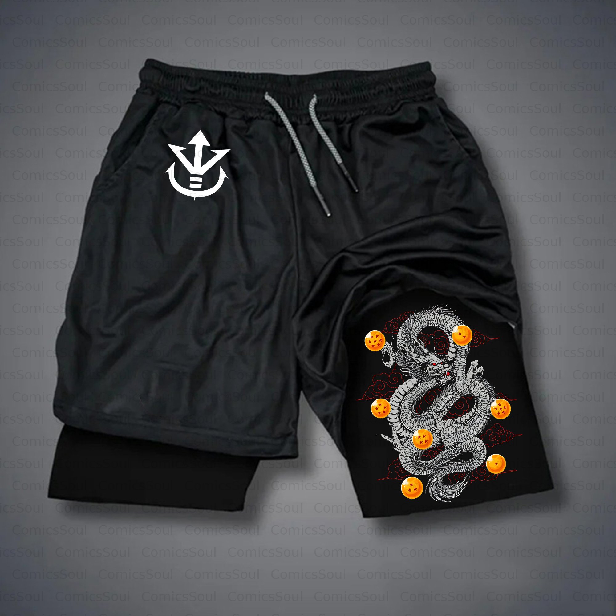 Unisex Casual Anime Style Shorts