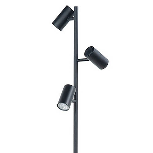 Highlight Highlight Vloerlamp Burgos Zwart 3 lichts 160cm
