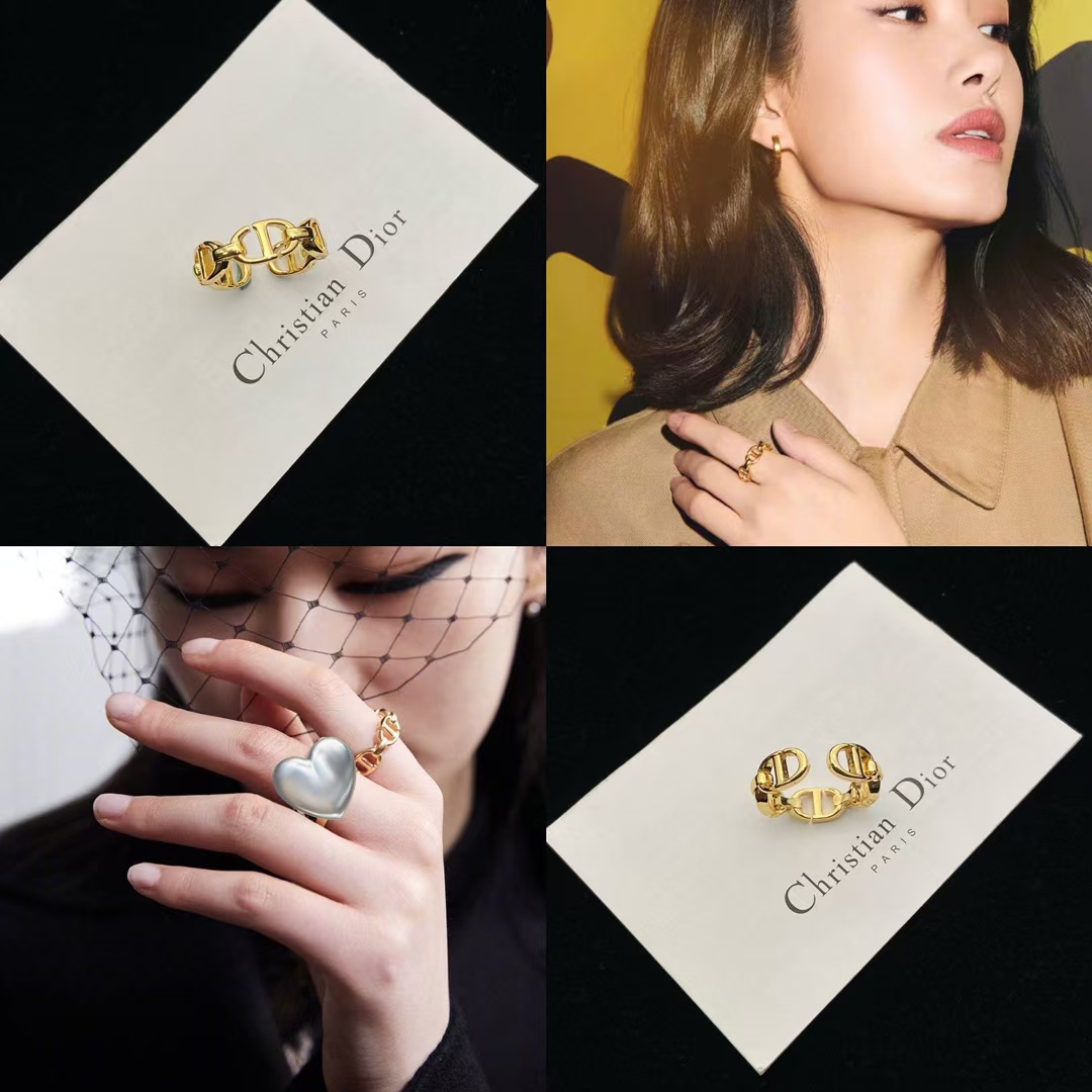 Dior CD Connected Open Ring - Original Replica Club