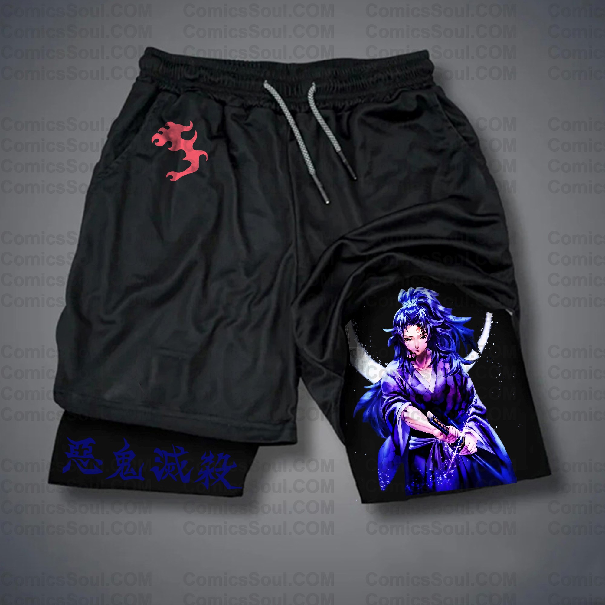 Unisex Casual Anime Streetwear Shorts| KNY