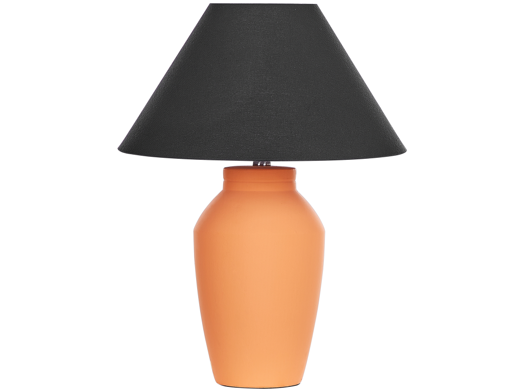 Lámpara de mesa RODEIRO Cerámica Naranja