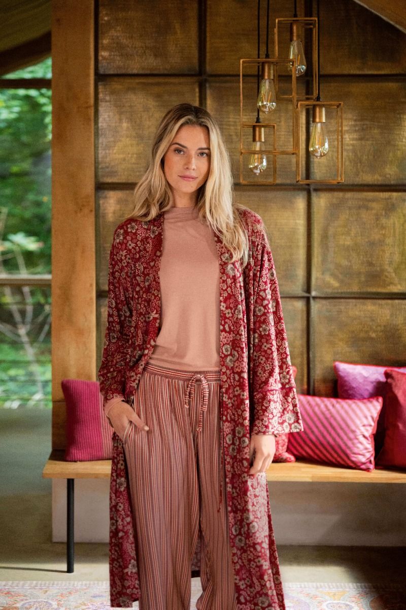 Naomi Kimono Daisy Dreams Red