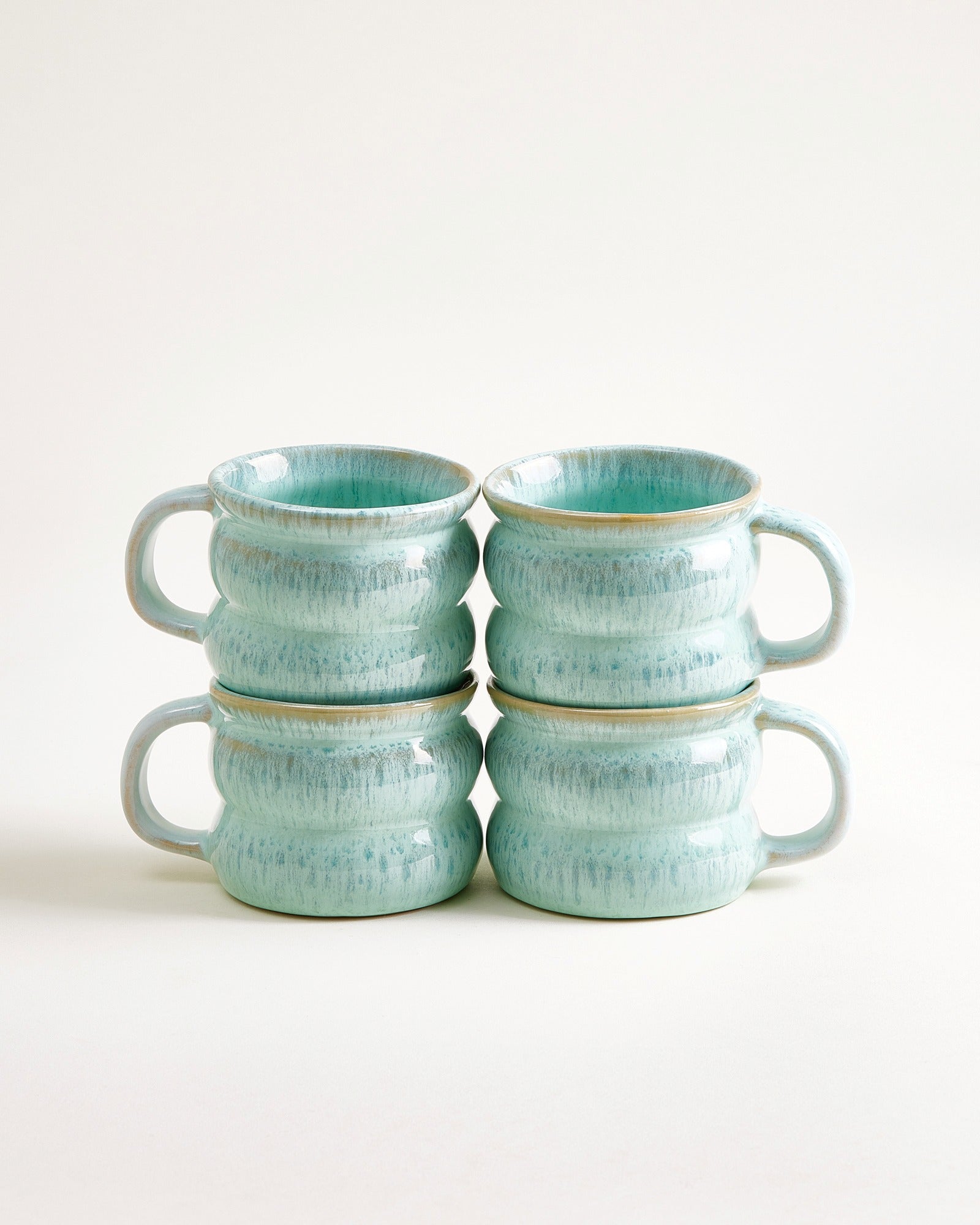 Ombra Tasse klein bubble mint 4er-Set
