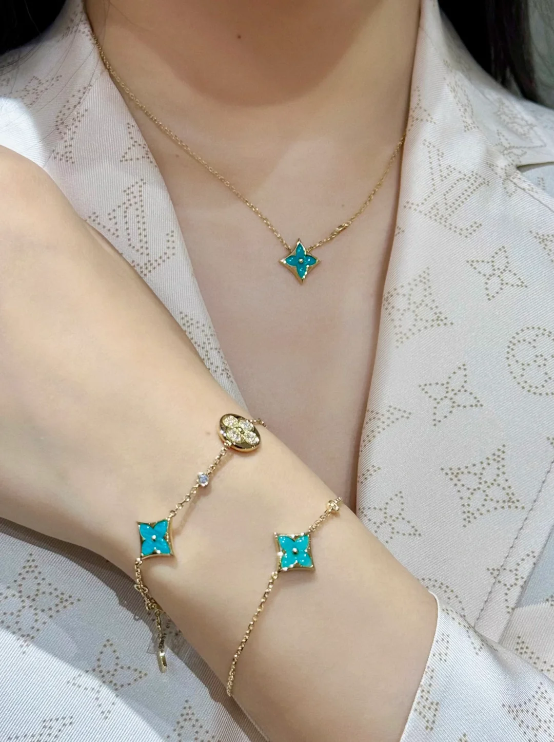 Louis Vuitton Color Blossom Star Sun Bracelet - Original Replica Club