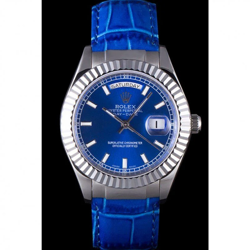 Superclone Rolex Day-Date 35mm Blue Dial 621490