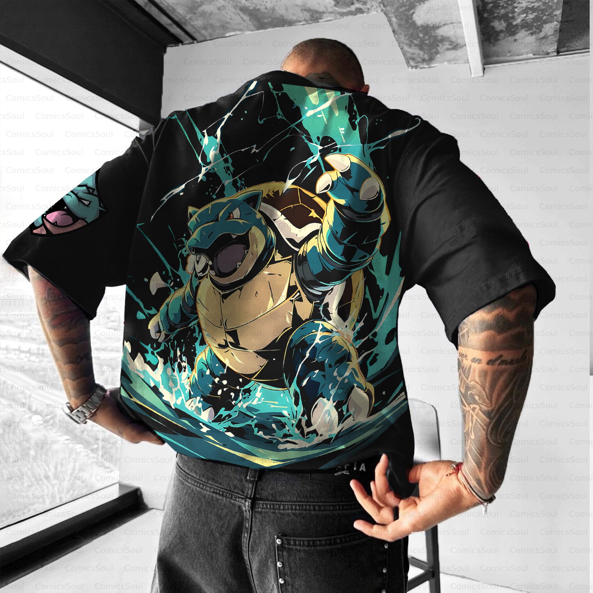 Unisex Anime Inspired Vintage T-Shirt