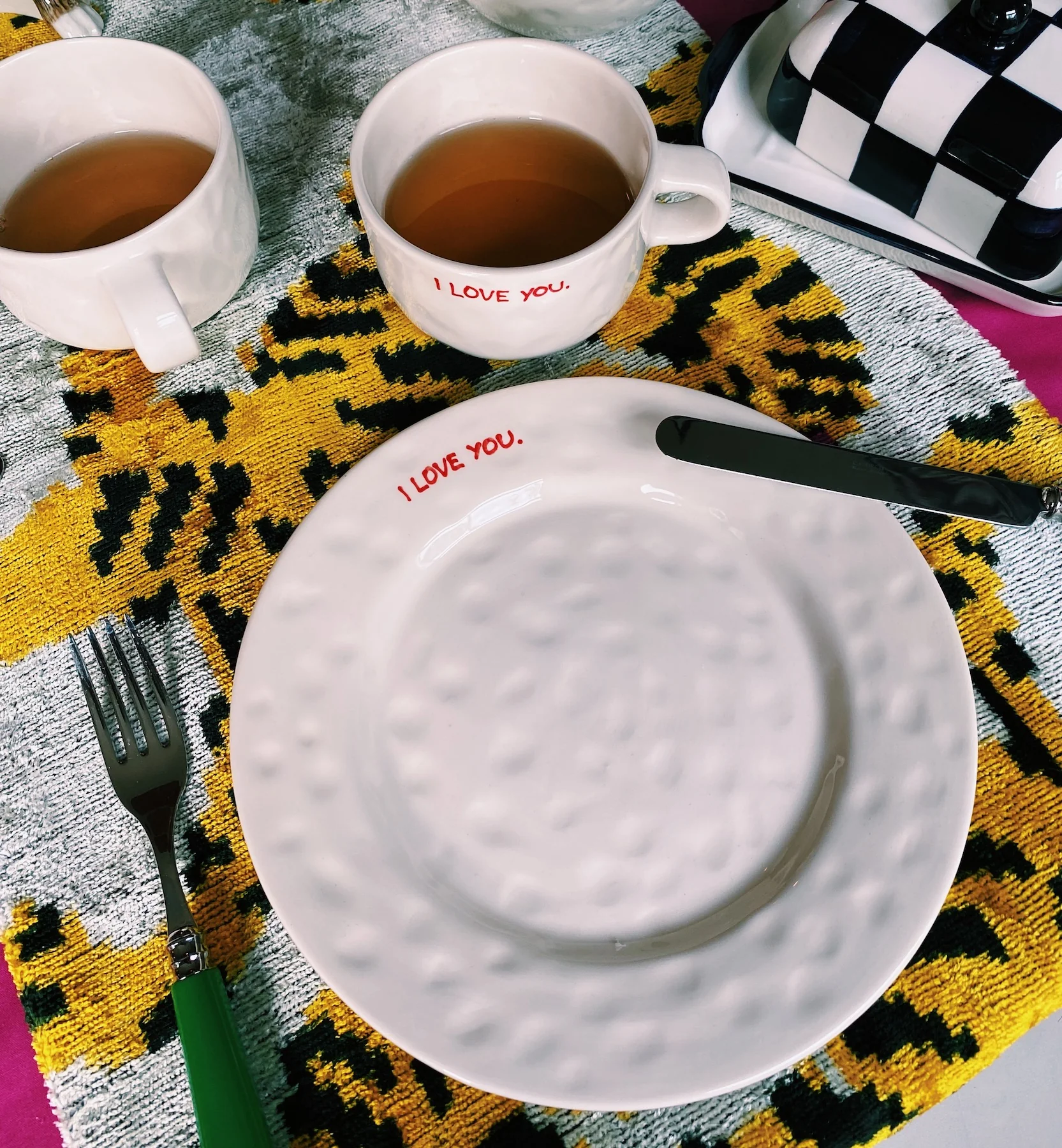 I Love You Cappuccino Mug