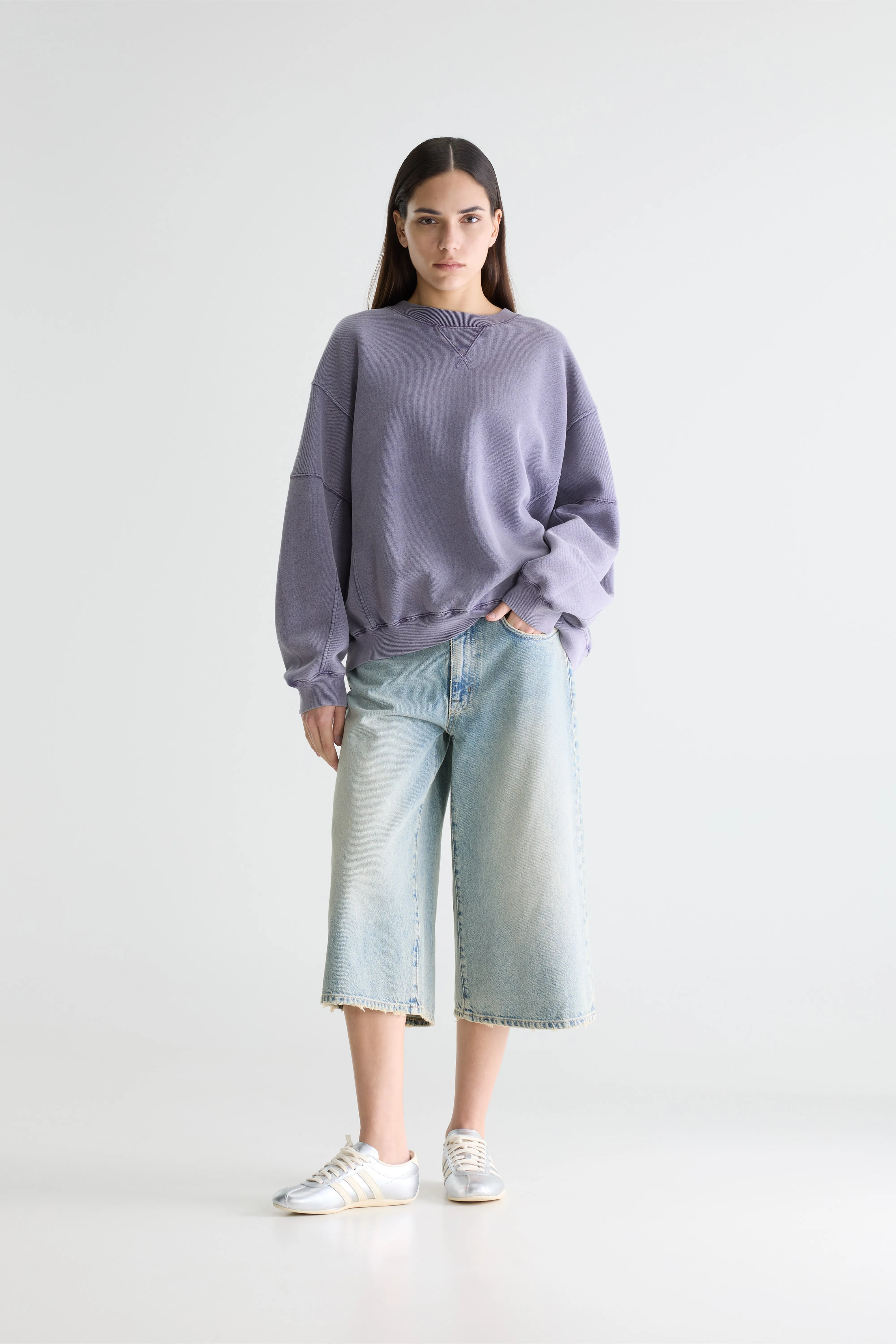 Bellerose Flips crewneck sweatshirt (261 / W / GRAPE)
