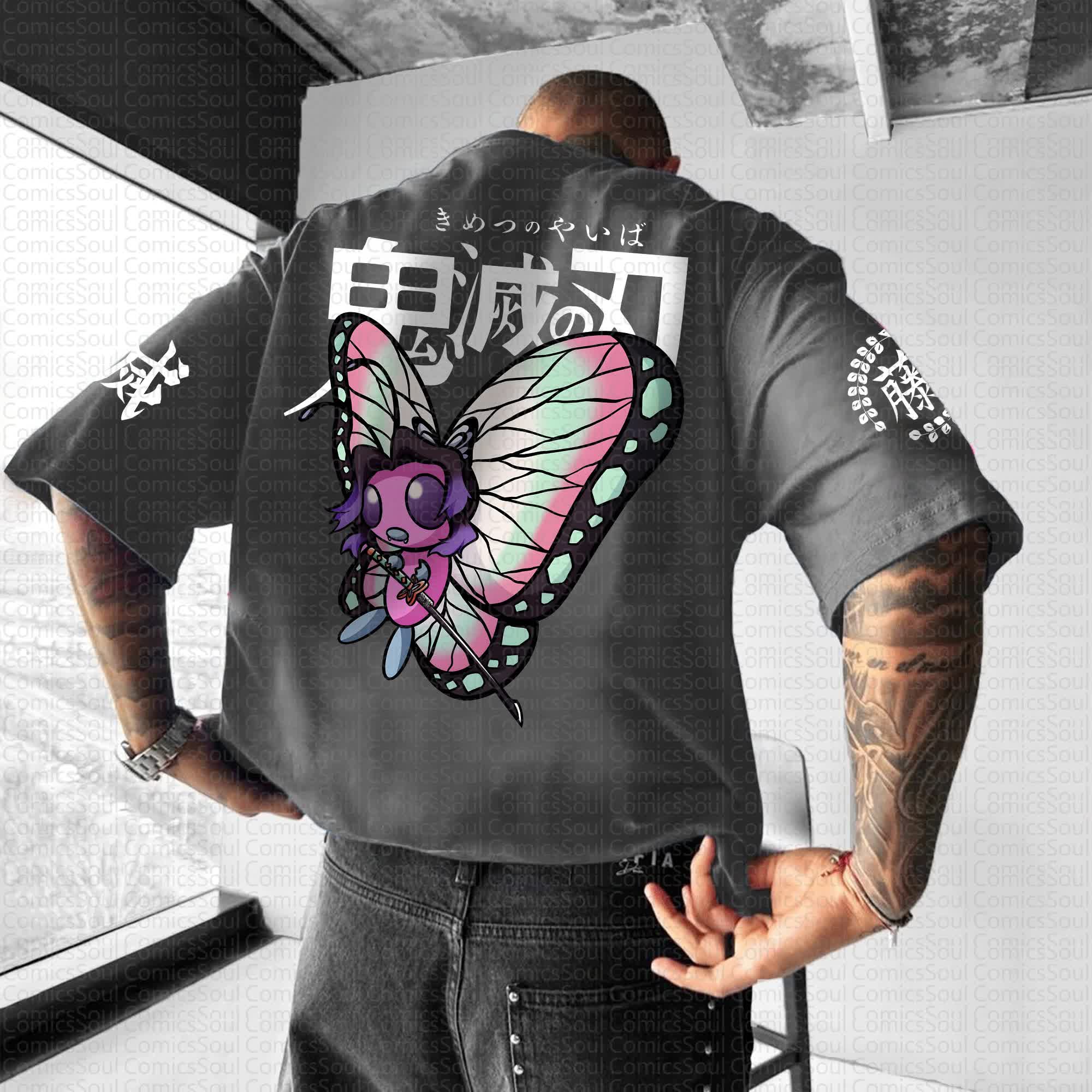 Unisex Anime Inspired Vintage T-Shirt丨Comicssoul X Comicssoul