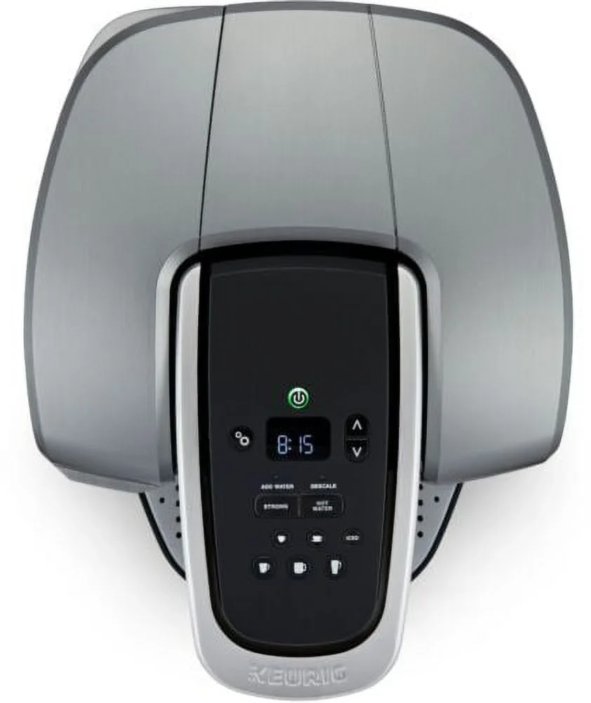 Keurig - K-Elite Single Serve K-Cup Pod Coffee Maker - Brushed Silver