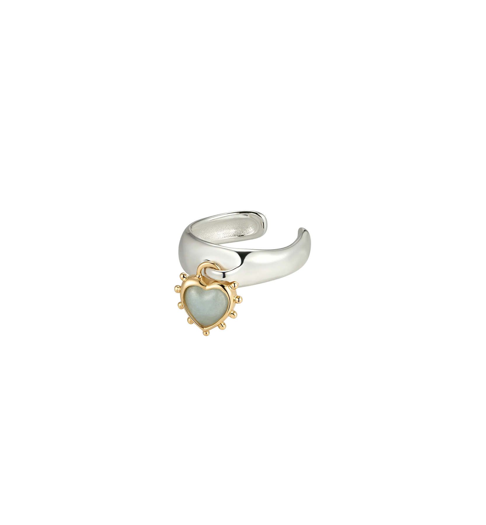 Illuminated Heart Ear Cuff