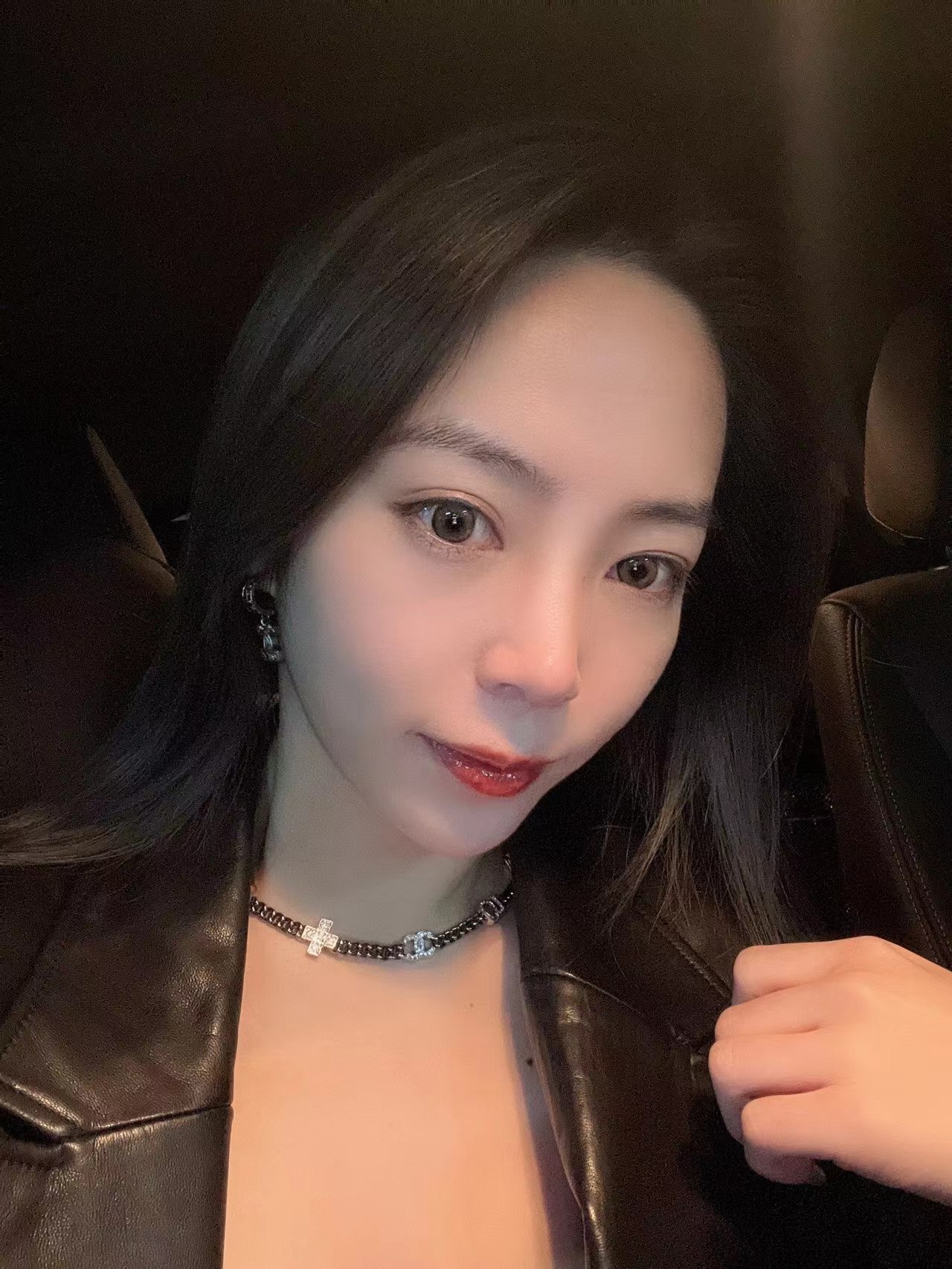 Chanel Black Cuban Chain Choker Necklace - Original Replica Club