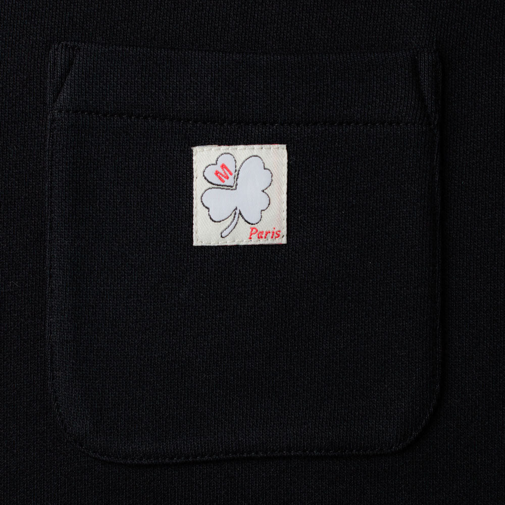 Merci  - Gilet Rose - Noir
