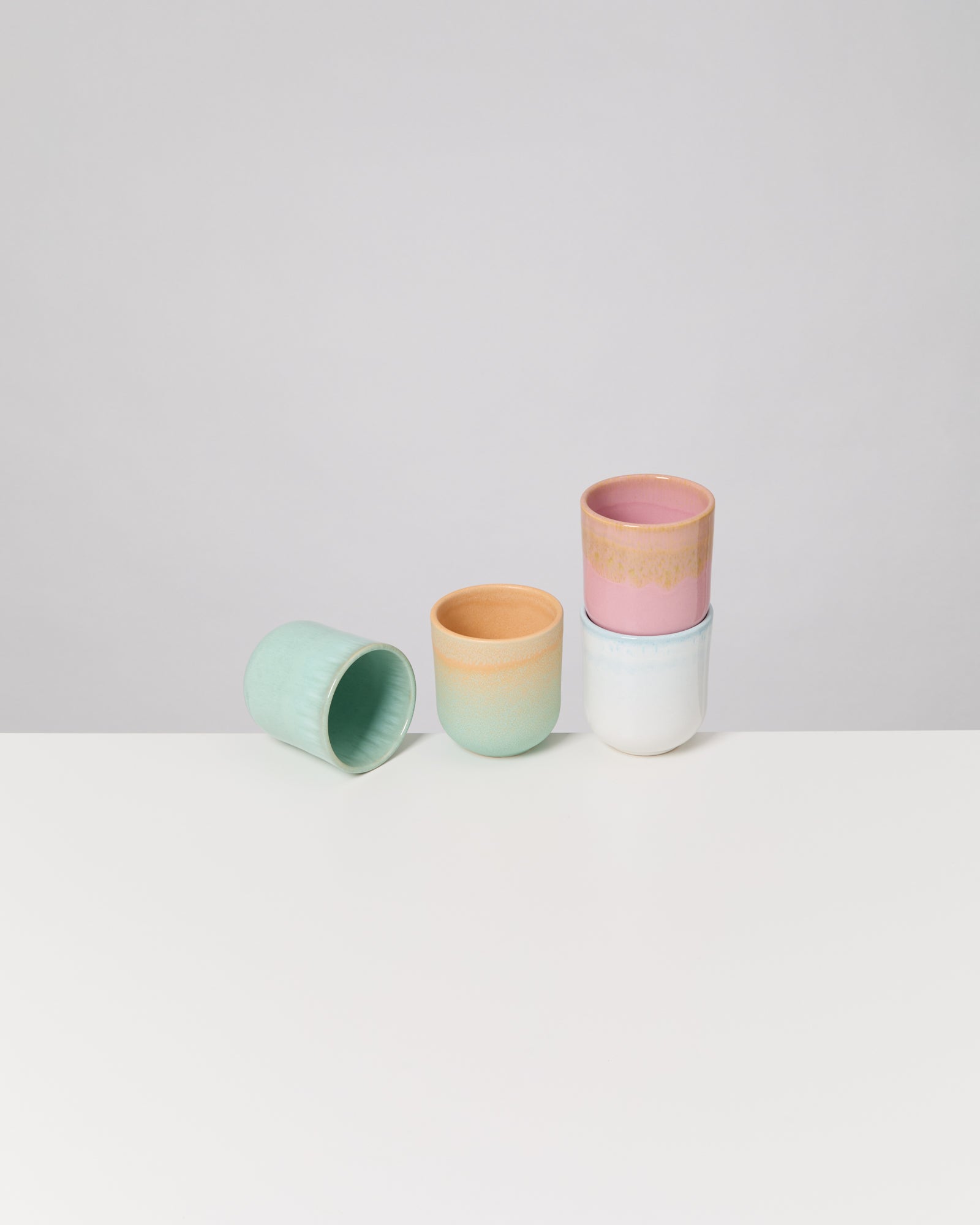 Copa Alto Becher klein Pastel Whsiper mix 4er-Set