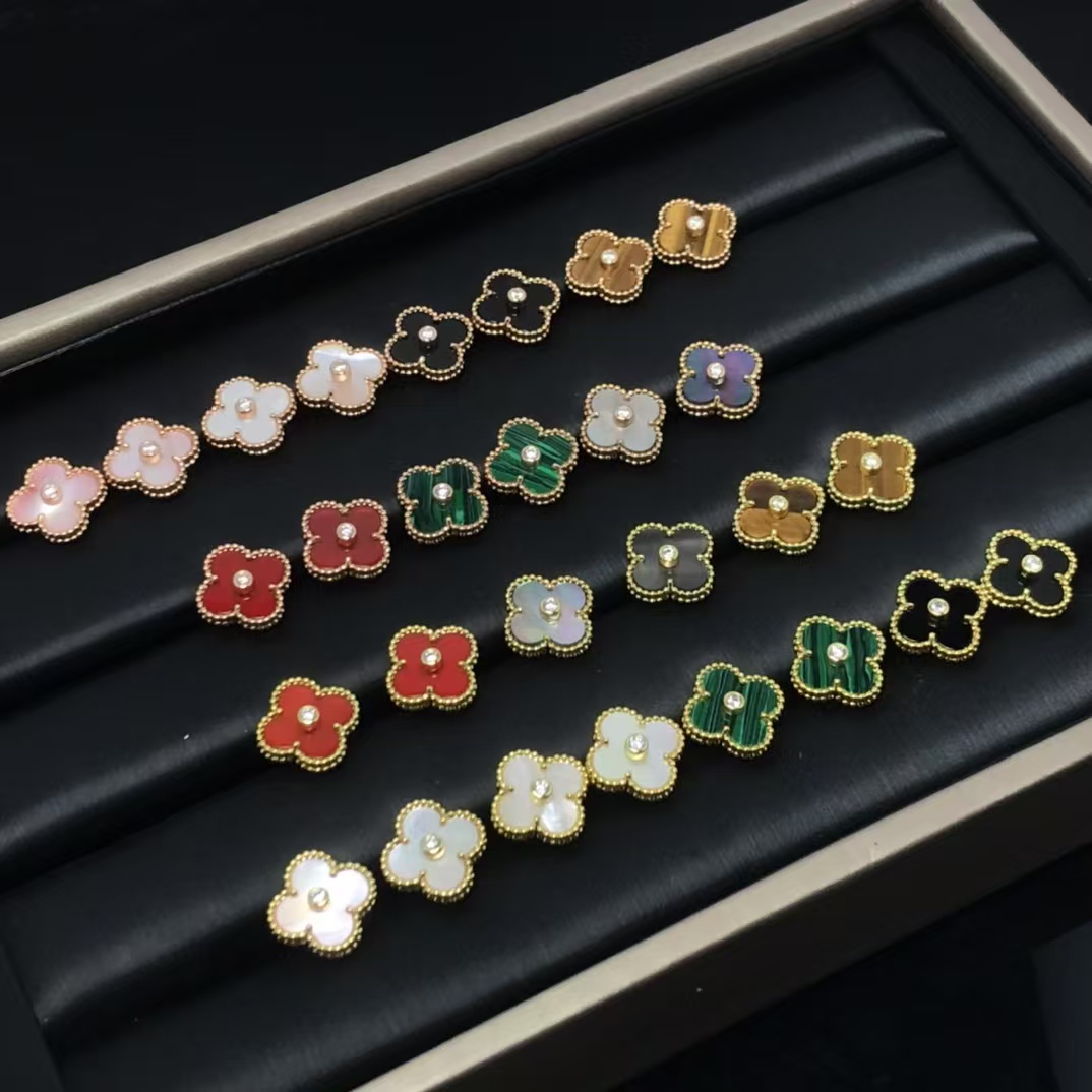 VCA Vintage Alhambra Earrings - Original Replica Club