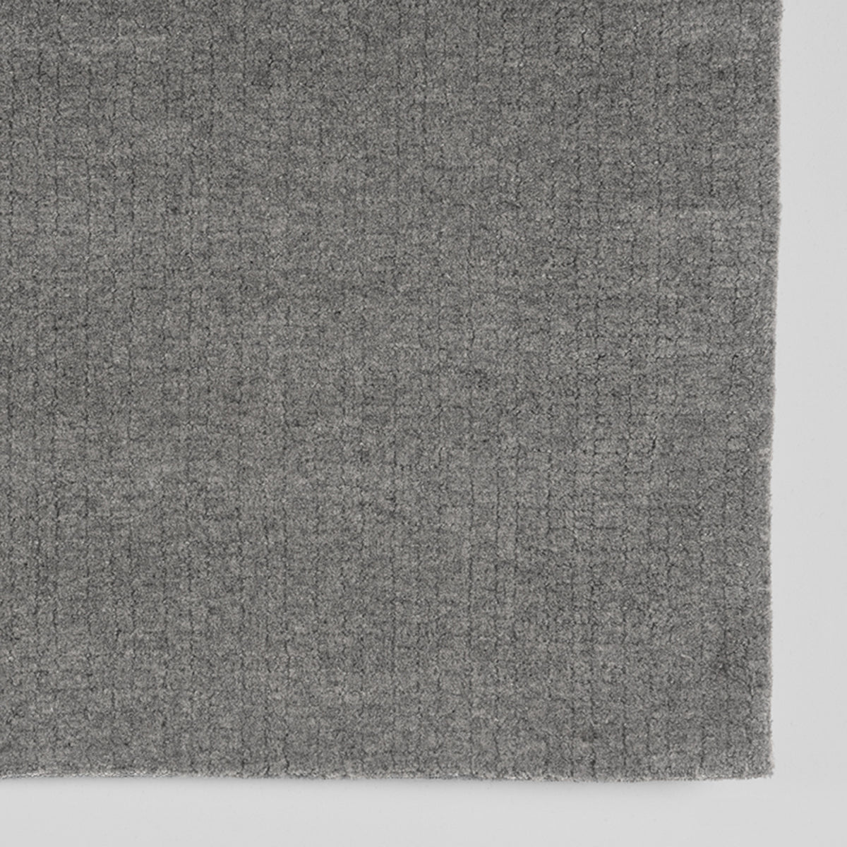 LABEL51 - Vloerkleed Wolly 200x300 cm - Antraciet Wol