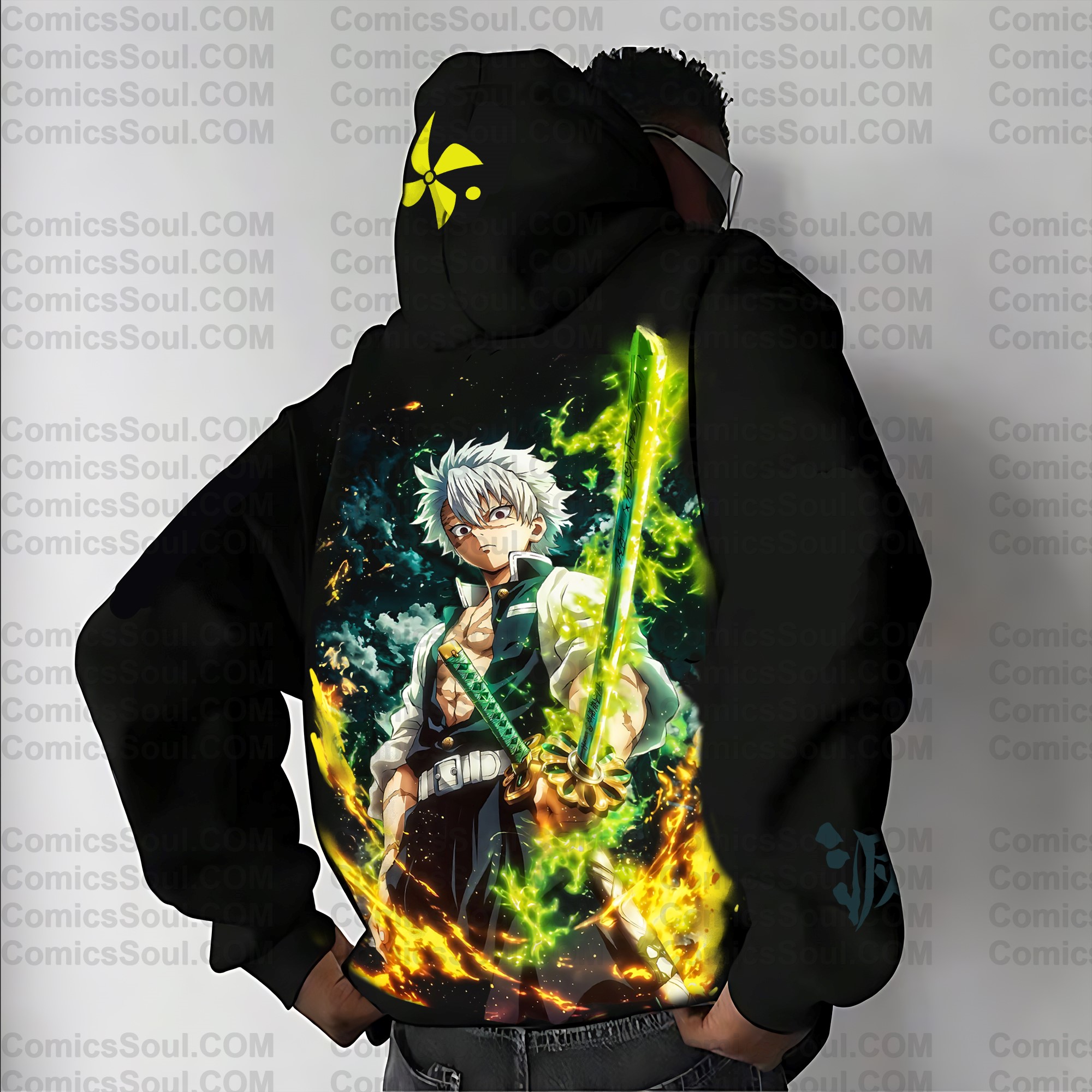 Unisex “ Comicssoul   ” Graphic Streetwear Vintage Hoodie