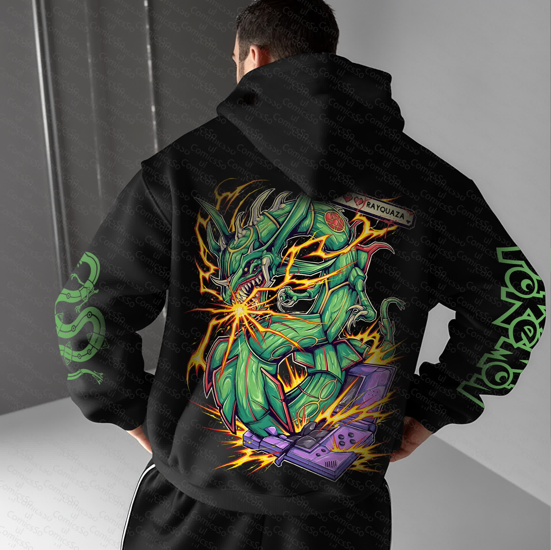 Unisex “Comicssoul” Anime Graphic Streetwear Vintage Hoodie