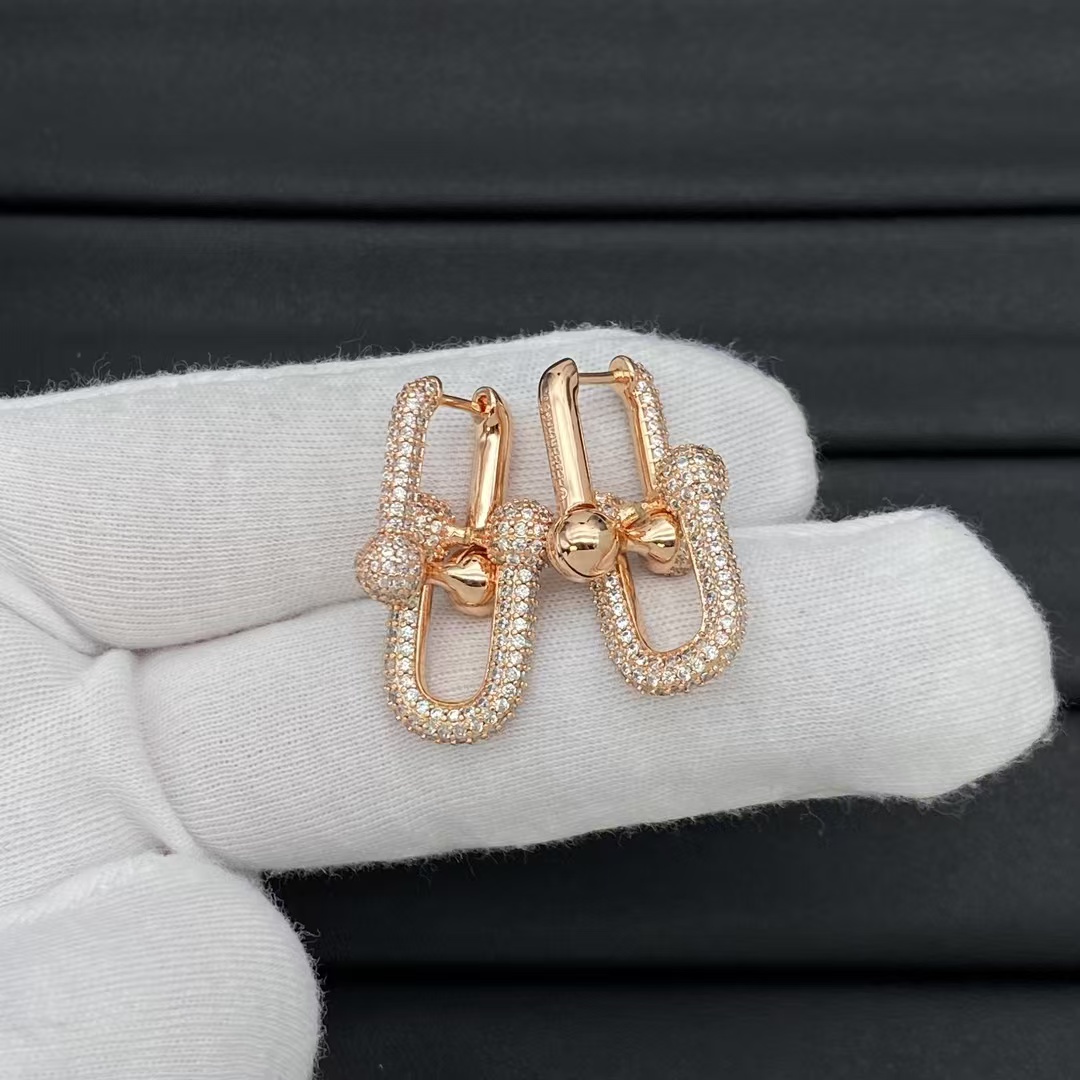 Tiffany HardWear Large Link Earrings - Original Replica Club