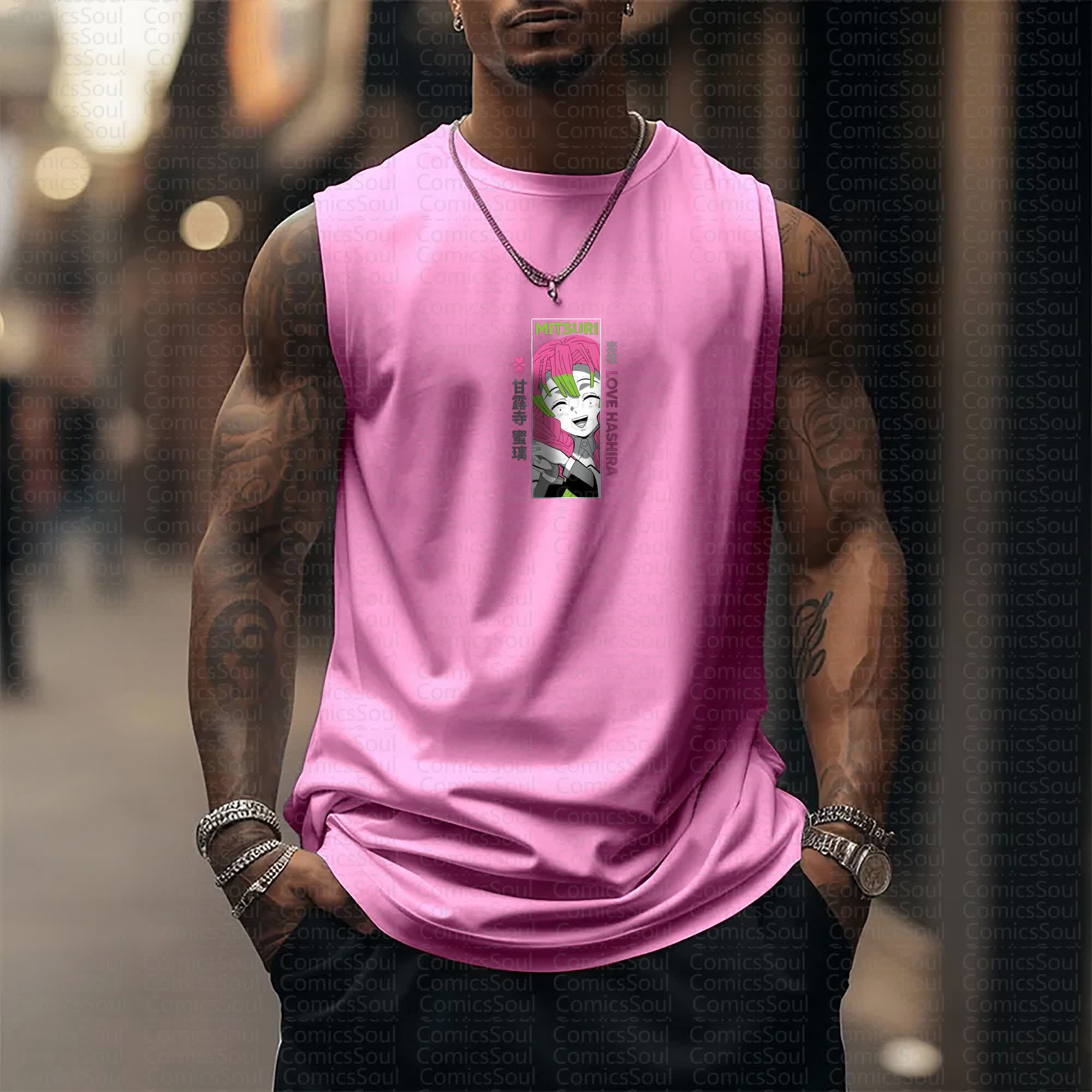 Unisex  “Comicssoul” Casual Anime  Tank Top TeeThreads Sustain the Scene with Custom Apparel