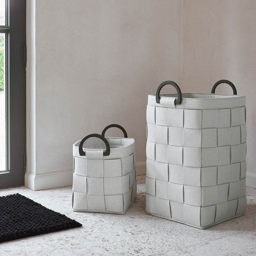 Aquanova Dix Wasmand 66 L - Zilvergrijs