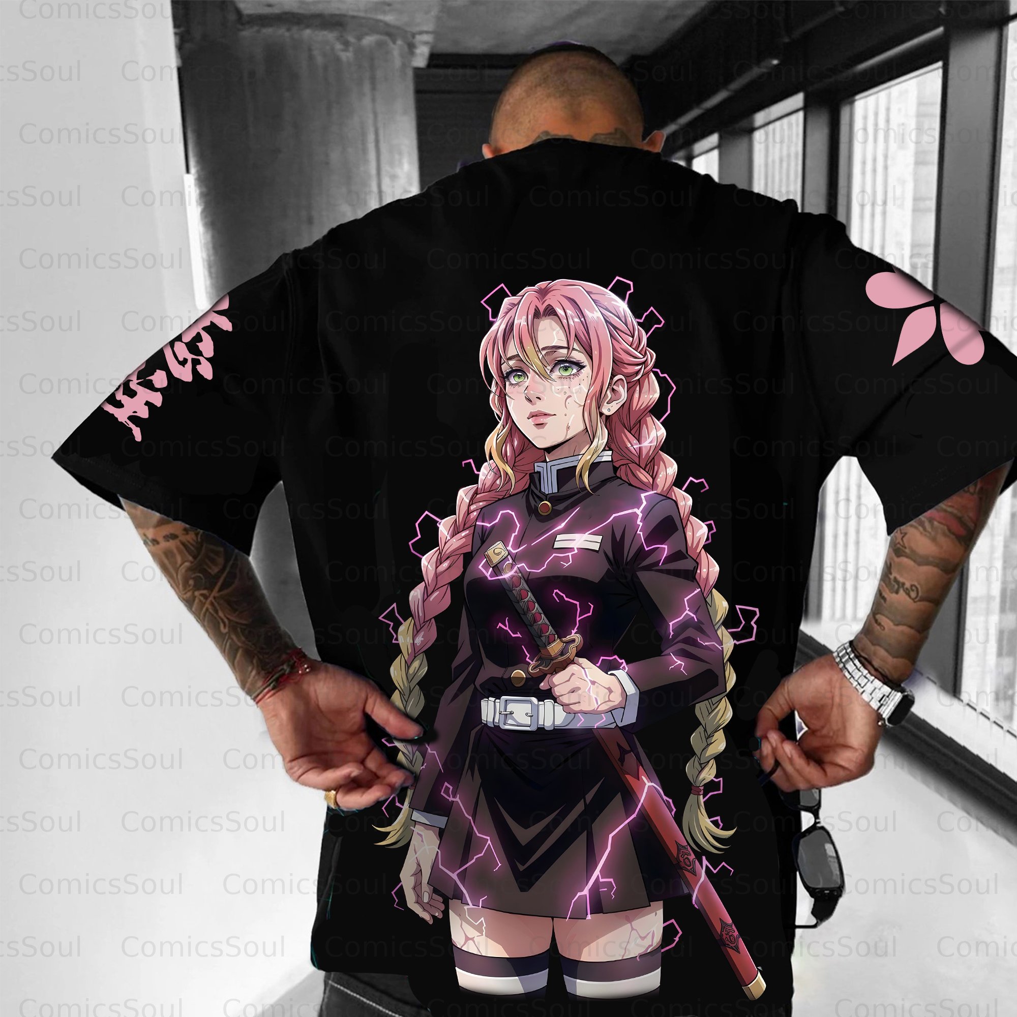 Unisex Anime Inspired Vintage T-Shirt| KNY