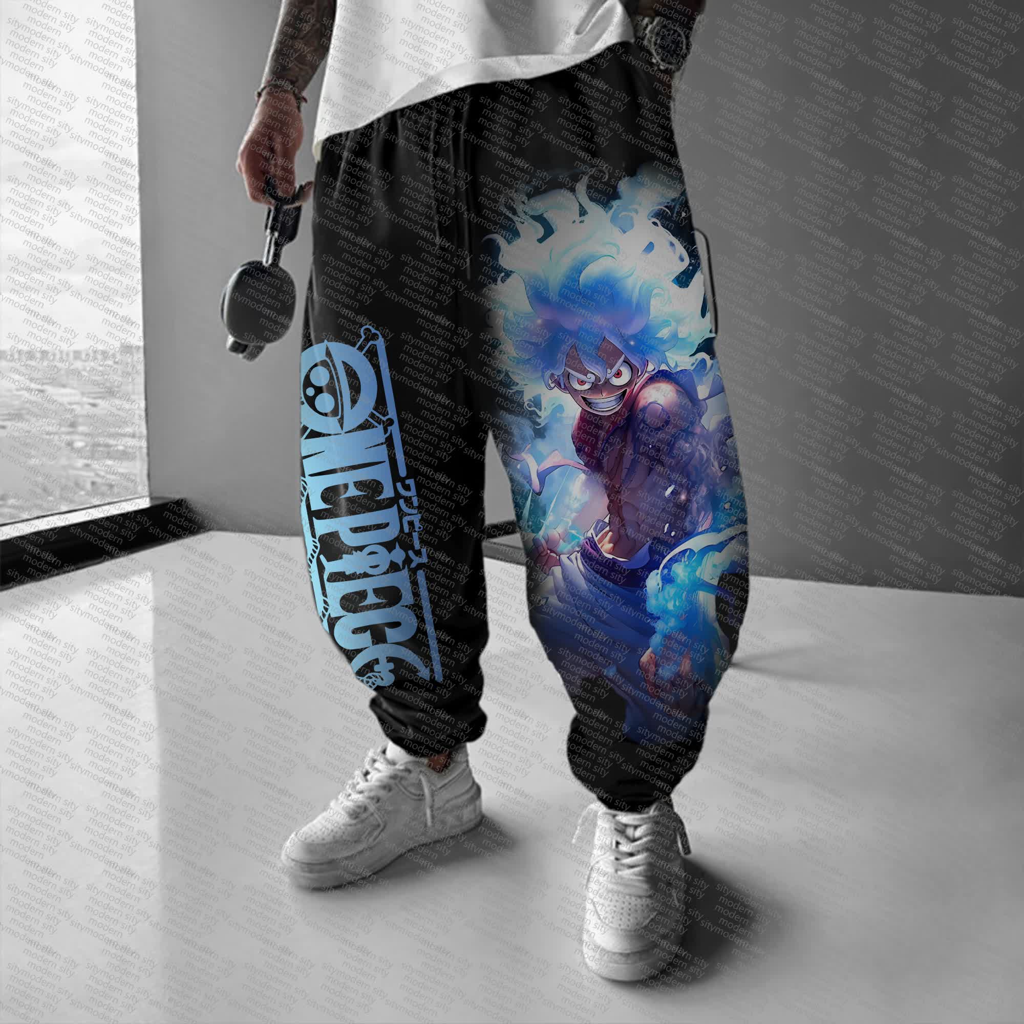 Unisex Anime Printed  Pants丨 Comicssoul