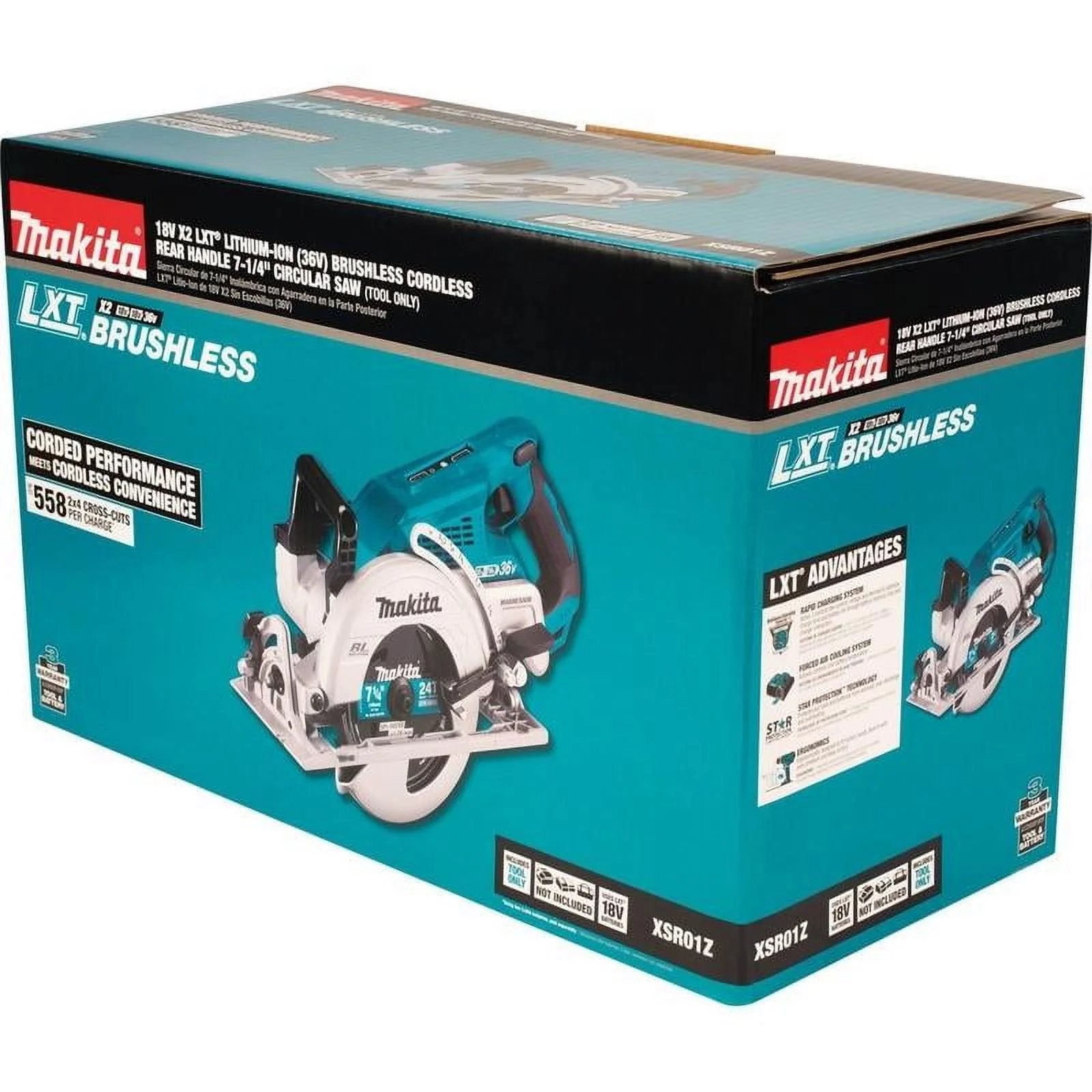 Open Box Makita 18V 7-1/4 in. Cordless Brushless Circular Saw Tool Only - Image 10