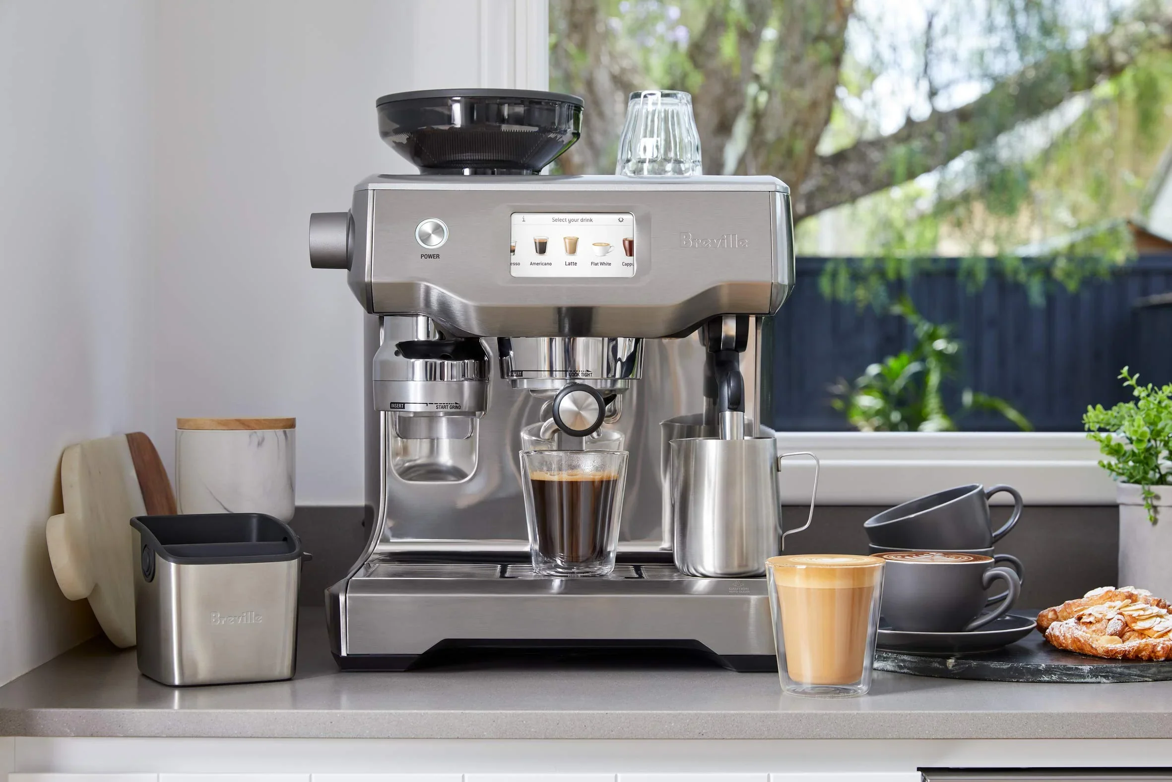 Breville Automatic Espresso Machine BES990BSSUSC
