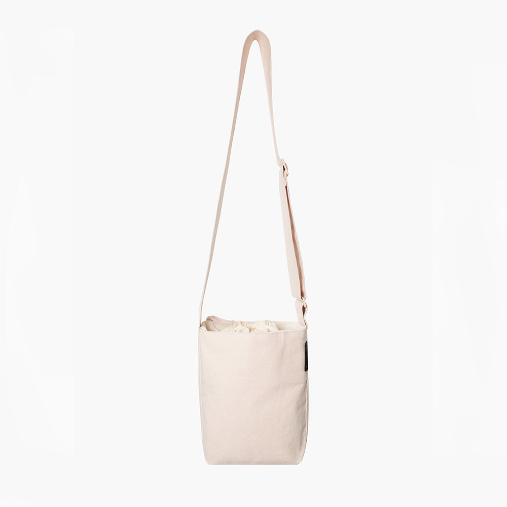 Kaan - Sac Crossbody Bucket - Naturel
