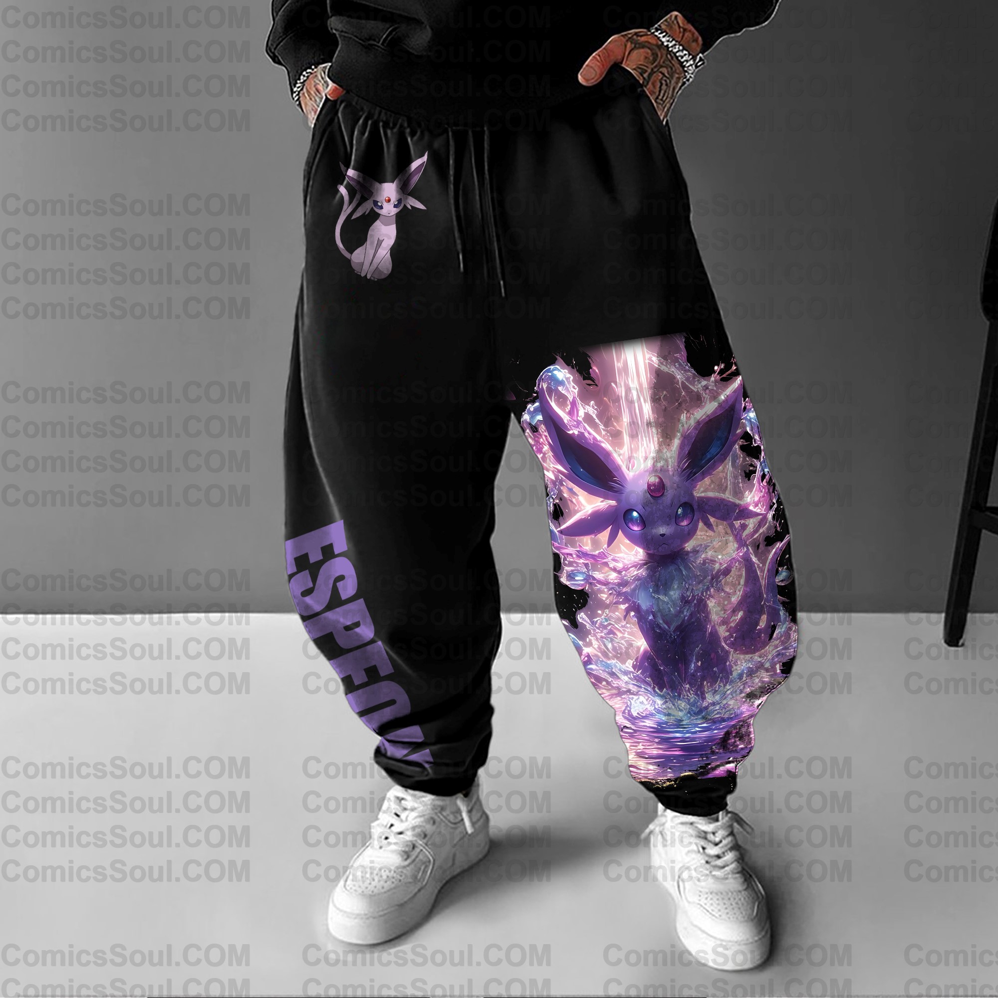 Unisex Anime Inspired Vintage Pants